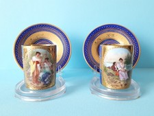 Coppia tazzine porcellana