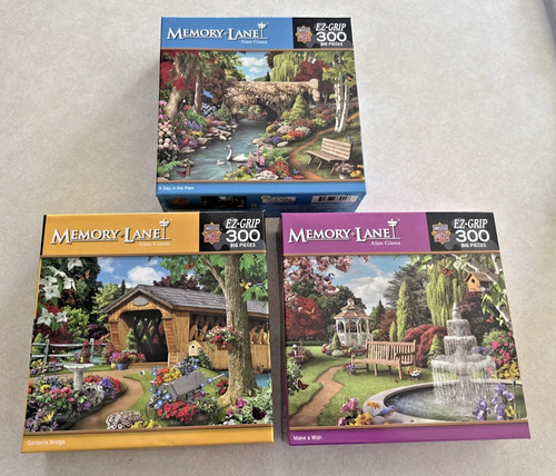 Lotto puzzle masterpieces - di, 3