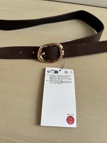 Cintura donna zara marrone - donna,