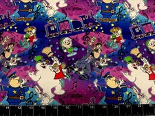 Bicchiere Tina SCRAP Lycra 9"x14"+ Personalizzato Frosty il Pupazzo di Neve Natale Elfo Tessuto