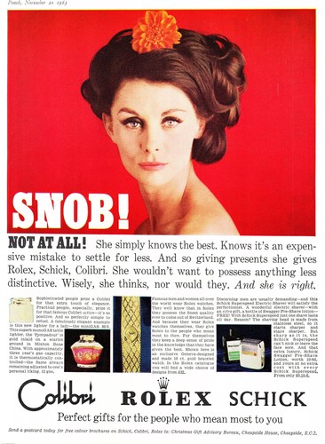 Rare 1963 advert for rolex - rare,