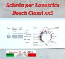 Scheda Madre Elettronica per Lavatrice BOSCH ClassiXX5 Lavabiancheria Classi XX5