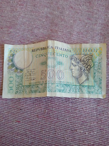Monete antiche lire 500 - lire,