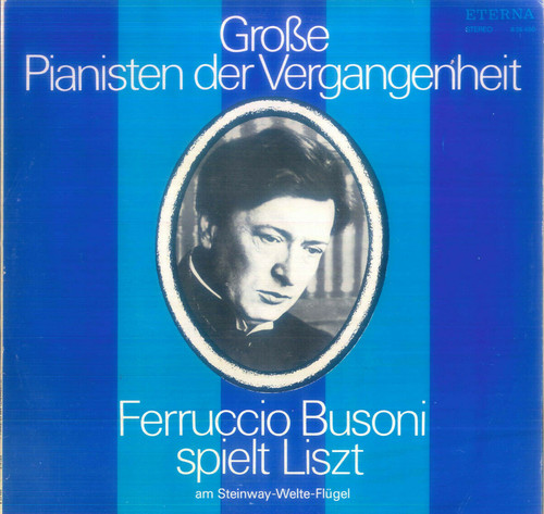 Liszt ferruccio busoni - busoni, –