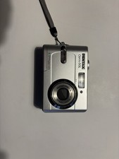 Pentax Optio 50L 5MP Digital Camera, Argento Testata E Funzionante