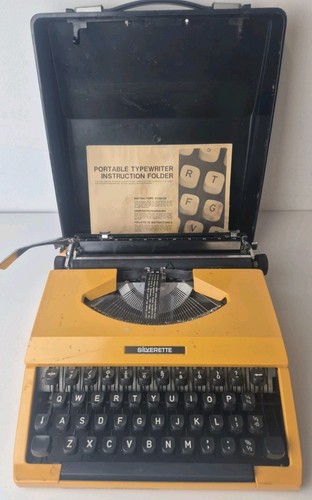 Vintage yellow silver - yellow, reed