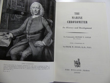 The Marine Chronometer History & Development 1960 Rupert Gould Illustrated 2nd E