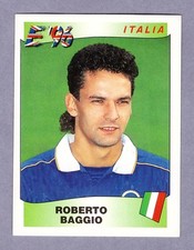 ROBERTO BAGGIO Figurine Panini