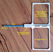 Antenna moxon per 70cm - 2,