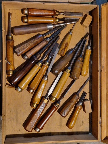 Set scalpelli sgorbie per - set,