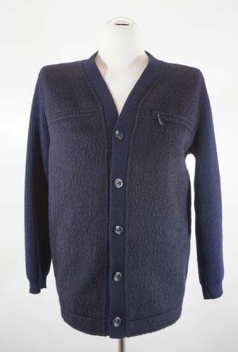 Giacca lana uomo blu - in,