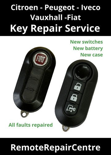 Riparazione chiave fiat 500 - riparazione,