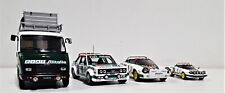 4 MODELLINI RALLY MONTECARLO TEAM ALITALIA - 2 LANCIA STRATOS/FIAT 131/FIAT 242