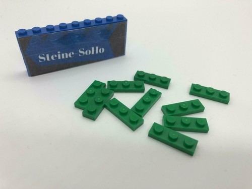 Lego 10x 1x3 piastra - 1x3,
