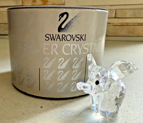 Swarovski crystal elephant - swarovski,