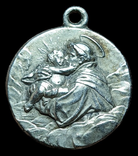 Medaglia argento sant antonio - sant',