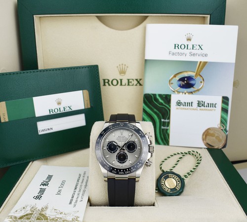 Rolex white gold daytona steel - gold,