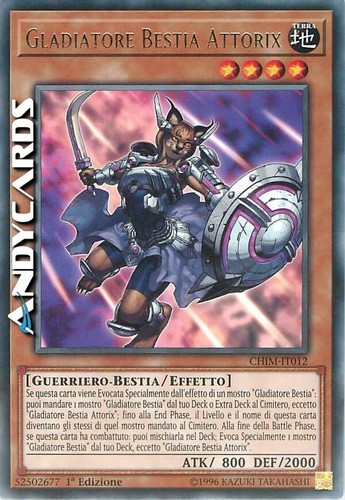 Gladiatore bestia attorix - attorix, •
