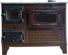 Fornello in ghisa con forno |