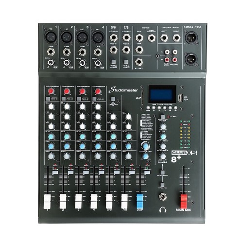 Studiomaster club xs8 console - studiomaster, xs8+