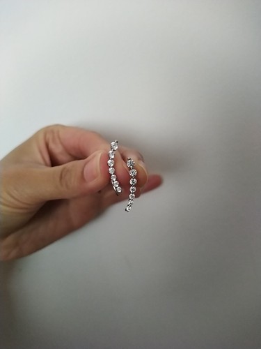 Orecchini diamonique dqcz - orecchini,