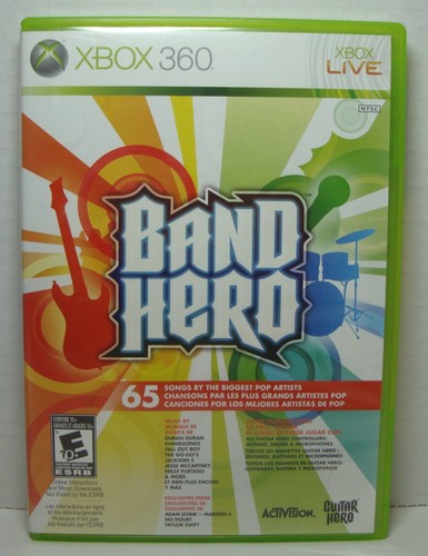 Band hero xbox 360 microsoft - hero,