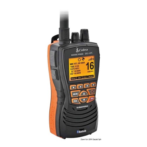 Cobra marine vhf hh600 gps - cobra,