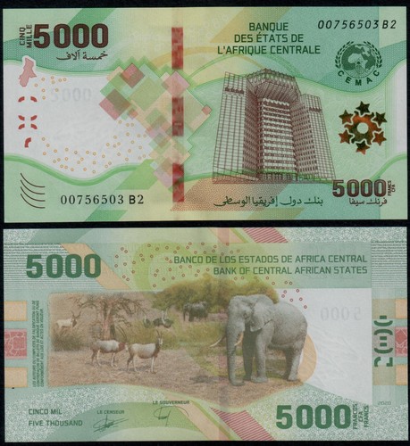 Stati centrafricani 5000 - stati,