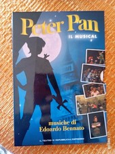 Peter Pan Il Musical DVD 2 Dischi Musiche Di E. Bennato Raro