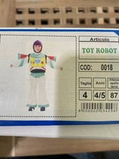 VESTITO CARNEVALE TOY ROBOT