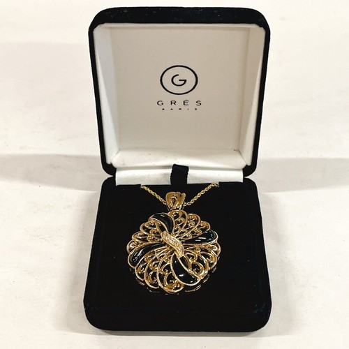 Collana grès paris placcata - collana,