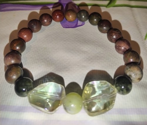 Bracciale pietre naturali - bracciale,