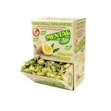 Mental Zenzero e Limone Fassi Box da 750 g 188 pezzi Caramelle BIO…