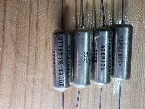 Condensatore spraque - condensatore,