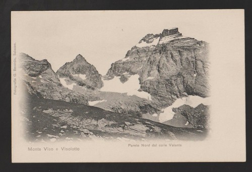 Cuneo cartolina monte viso - cuneo,