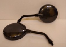 SPECCHIO SCOOTER ATTACCO MANUBRIO CARBON LOOK DESTRO E SINISTRO 6124MIR 2 PZ