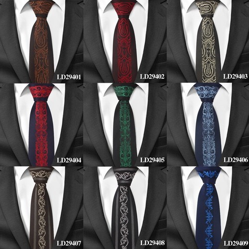 Cravatta jacquard poliestere