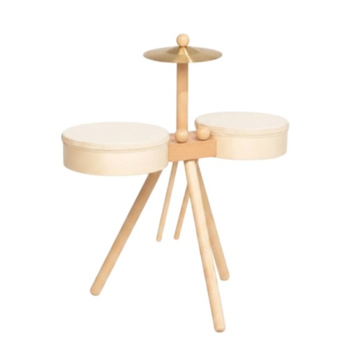 Set tamburo con piatto - tamburo,