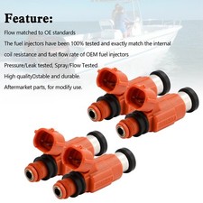 4pz Iniettori 880887T1 per Mercury 115 EFI 4 Tempi 2001-2006