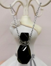 Collana Porta Profumo agata nera