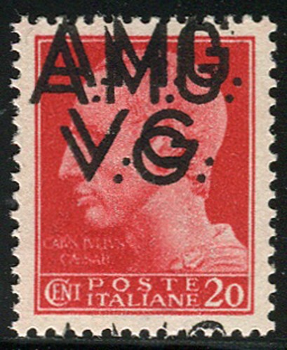 Amg cent 20 con doppia - vg.,
