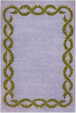 Tappeto in lana trapuntato a