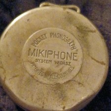 Mikiphone Pocket Phonograph