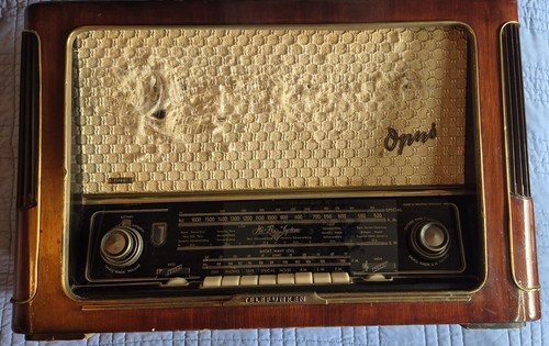 Raro impianto radio telefunken - radio,