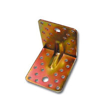 Staffa Piastra Angolare Nervata per Ancoraggio Travi in Legno Supporto per Travi