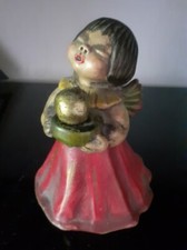 THUN Angelo ROSSO porta candela 17cm  Antico