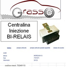 Centralina Relais Iniezione pompa Carburante FIAT Marea bravo /a punto Tempra