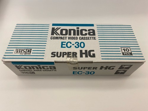 Konica compact video - konica, cassette