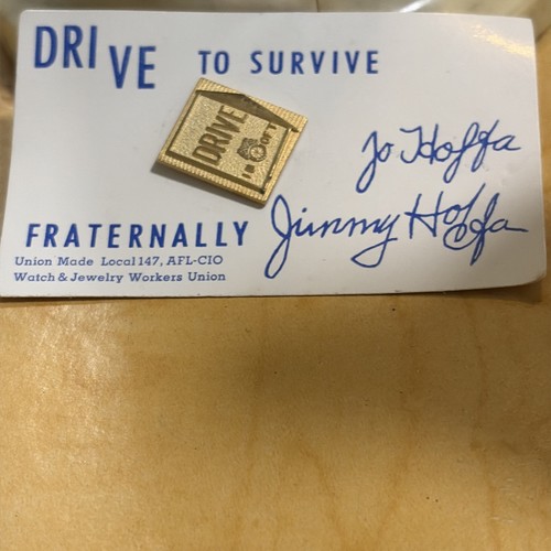 Spilla vintage drive to - "drive,