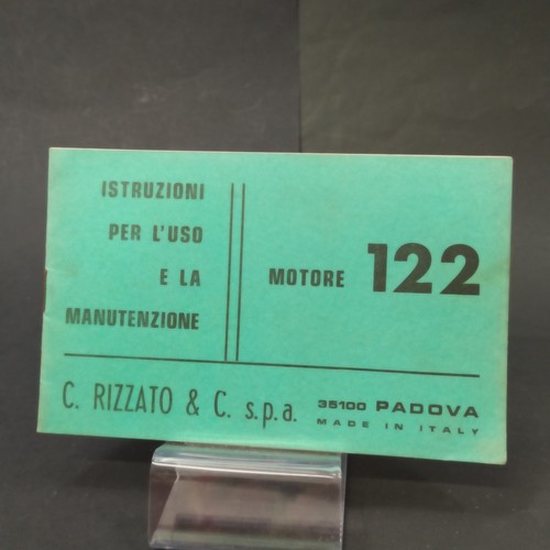 Libretto uso manutenzione